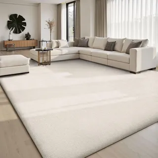 Treeboy Teppich Wohnzimmer 200x300 Teppich Beige Waschbarer Carpet Kurzflor | Waschbarer Modern Gegend Teppiche,Rutschfester Flauschig Kurzflor Teppich Rug für Kinderzimmer Mädchen Junge, Schlafzimmer