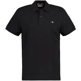 GANT Shield Piqué Poloshirt schwarz 5XL