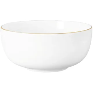 SELTMANN WEIDEN Liberty Goldrand Foodbowl 17,5 cm Weiß