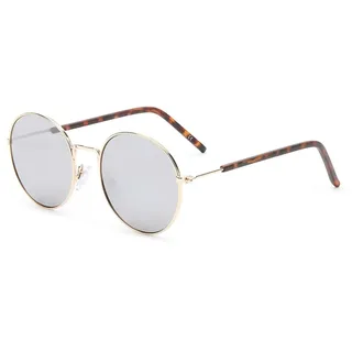 Vans Damen Leveler Sonnenbrille, Gold, One Size - Einheitsgröße