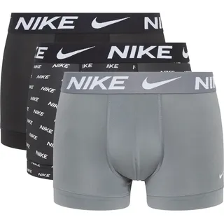 Nike Trunk 3er Pack grau/schwarz M