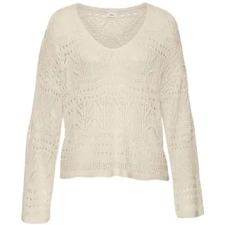s.Oliver Strandpullover Beige 36/38