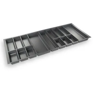 Orga-Box IV Universal Besteckeinsatz 1200 mm silber