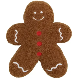como Kissen  Weihnachten , braun , Maße (cm): B: 28 H: 8