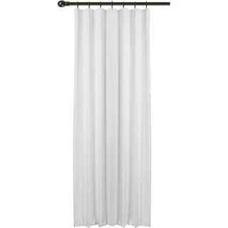 Woltu Vorhang Blickdicht Gardinen mit Kräuselband für Schiene, Leichter & weicher Verdunklungsvorhang wärmeisolierend 135x245 cm Weiß (Nicht Reinweiß), Thermovorhang Kälteschutz für