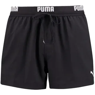 Puma Logo Badeshorts Black M