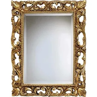 Casa Padrino Barock Wandspiegel 95 x 75 cm Gold