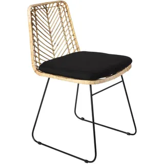 ab:stil.art.moebel Esszimmerstuhl Rattan naturbeige