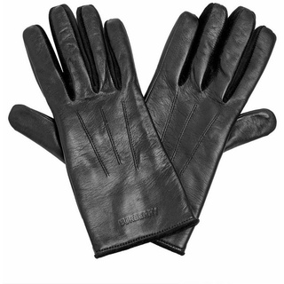 BURBERRY Lederhandschuhe Burberry Handschuh schwarz schwarz L