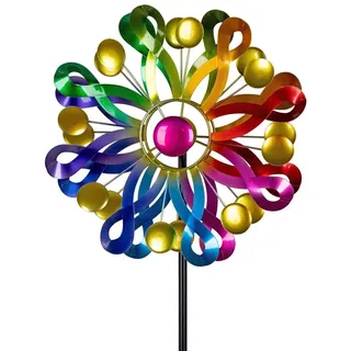 Formano Deko-Windrad Sommerzeit 120 cm Bunt