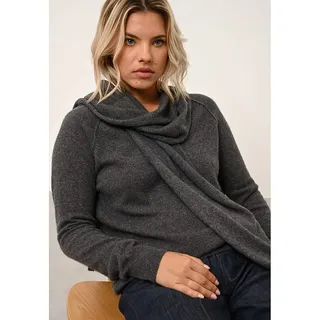 Perfect Cashmere Kaschmir-Schal "Spencer" in Anthrazit - (L)200 x (B)30 cm