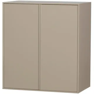 Woood Highboard 100 x 110 cm Beige