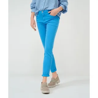 5-Pocket-Jeans BRAX "Style SHAKIRA" Gr. 46, Normalgrößen, blau Damen Jeans 5-Pocket-Jeans