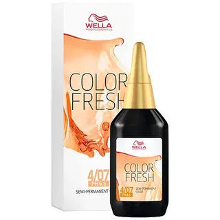 Wella Color Fresh 4/07 mittelbraun natur-braun 75 ml