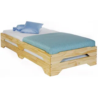 Idimex Jugendbett Ronny 90 x 200 cm Kiefer massiv natur
