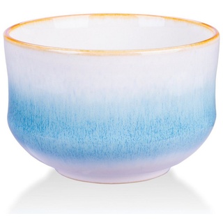 Goodwei Teeschale Matcha-Schale "Rindō", Keramik blau|weiß