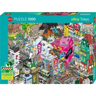 HEYE Puzzle »Tokyo Quest Puzzle 1000 Teile«, Puzzleteile