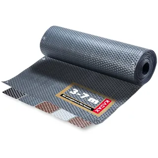 Kadax Sichtschutz für Balkon, Terrasse, Zaun, wetterfeste Sichtschutzmatte aus PE-Rattan, Balkonbespannung mit Kabelbinder, Sichtschutzzaun, Balkonverkleidung, Windschutz (1 m x 6 m, anthrazit)