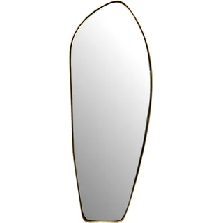KADIMA DESIGN Wandspiegel Asymmetrisch 33 x 90 cm Gold