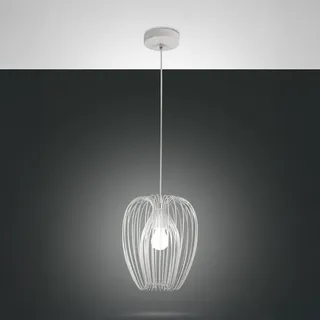 Fabas Luce Camp 1-flg. Ø25 cm rund weiß