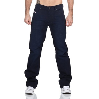 Diesel Gerade Jeans Diesel Herren Jeans Larkee Regular Straight Dezenter Used-Look blau 29