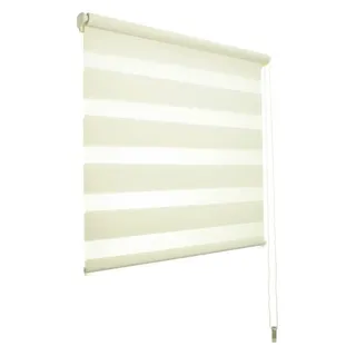 Doppelrollo Duo-Doppelrollo KLEMMFIX, DécoProfi, Lichtschutz, mit Bohren/ohne Bohren, Fenster- oder Wandmontage gelb 100 cm x 220 cm