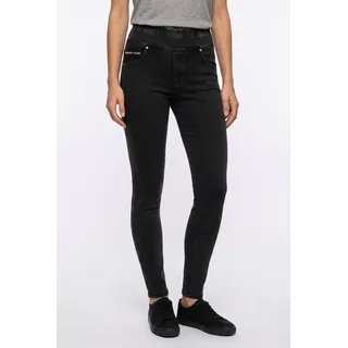 Freddy Shapingleggings NOW SKINNY YOGA mit Lifting & Shaping Effekt und Umschlagbund schwarz S (36)