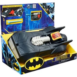 Spin Master Batman: Tech Defender Batmobile Spielfigurenset 10 cm - Grau/Schwarz/Mehrfarbig