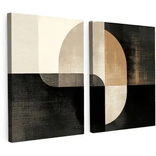 OnlyWow Leinwandbild 2er Set | Gr.: 60 x 40 cm