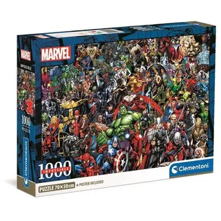 Puzzle 1000 Compact Impossible Marvel