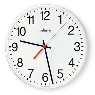 Peweta Quarz-Wanduhr 30,00 cm 41.271.311 schwarz