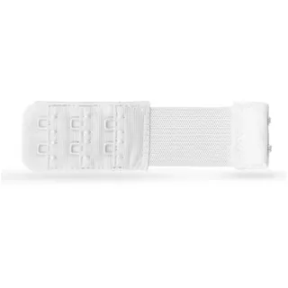 Pro Home BH Verlängerung (3er Pack), Flexible Erweiterung für BH's - Elastischer Bra Extender 2 Haken, Ösen - 9,5cm x 2,5cm - BH-Verlängerer - 9,5 x 2,5cm ( 3 Stück )