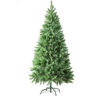 tectake Weihnachtsbaum künstlich mit Metallständer Spritzguss - 180 cm