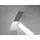 Verdunkelungsrollo M06 0705S 70 x 118 cm grau