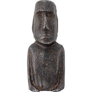 Bloomingville, Deko Objekt, Moai Deco, Black, Metal (ø 5 cm)