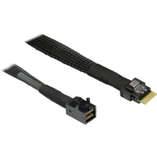 Inter-Tech Kabel SFF 8654-4i auf SFF 8643 0,7m