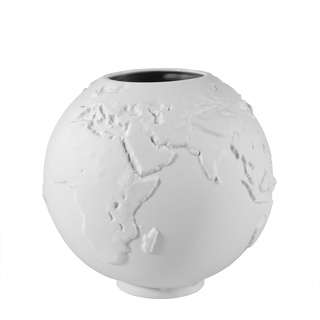 Vase Globe H 17cm Ø 18cm Porzellan weiß Goebel Porzellan