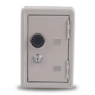 Spardose Kinder Tresor, Mini Safe aus Metall mit Zahlenschloss, Geldkassette für Münzen und Scheine, Sparschwein Security Box für Jungen Mädchen, Geld Safe Geschenk zum Sparen (18 x 12 x 10 cm)