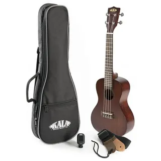 Kala KA-15-C-BNDL Satin Mahogany - Konzert Ukulele