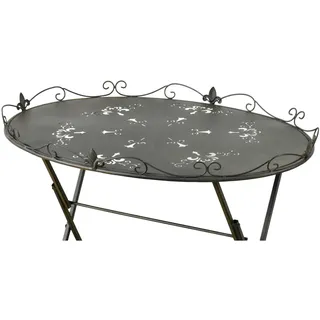 Hti-Living Beistelltisch Rostoptik Lily