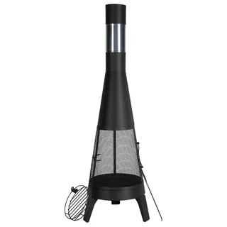 Vevor Terrassenofen Ø 51 cm Schwarz