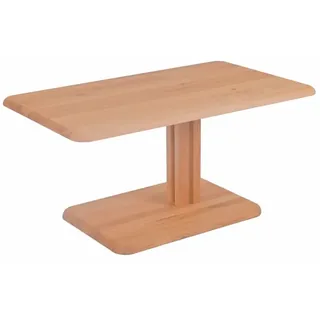 58 aufm Kessel COUCHTISCH höhenverstellbar Conny 100x49x60 Massivholz Kernbuche | Gr.: onesize