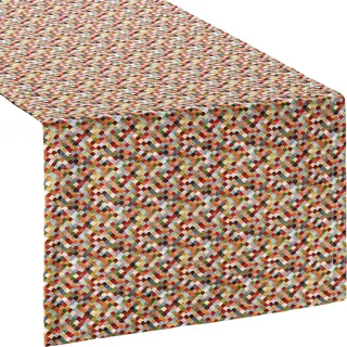 Sander Tischläufer Pin bunt Größe 50x140 cm
