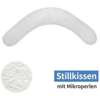 Theraline Stillkissen Komfort - feiner Perlen-Füllung 180 cm ohne Bezug