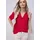 Schlupfbluse Rot 34