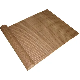 Garden Pleasure Windschutz 500 x 90 cm braun PVC