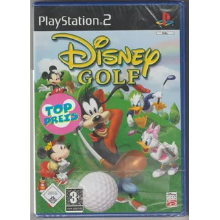 DISNEY GOLF PS2 PLAYSTATION 2 SPIEL NEU & OVP /GOOFY DONALD MICKY MINNIE MAUS ..