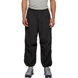 Urban Classics Stoffhose - Nylon Parachute Pants - S bis 4XL - für Männer - Größe L - schwarz - L