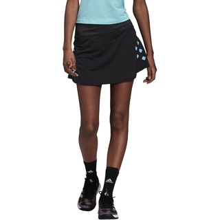 Damen Rock adidas  Premium Match Skirt Carbon S - grau - S