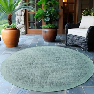 Ayyildiz Giza 1410 Outdoor-Teppich Ø 200 cm Blau